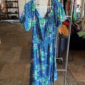 NWT Lilly Pultizer XL leopard dress